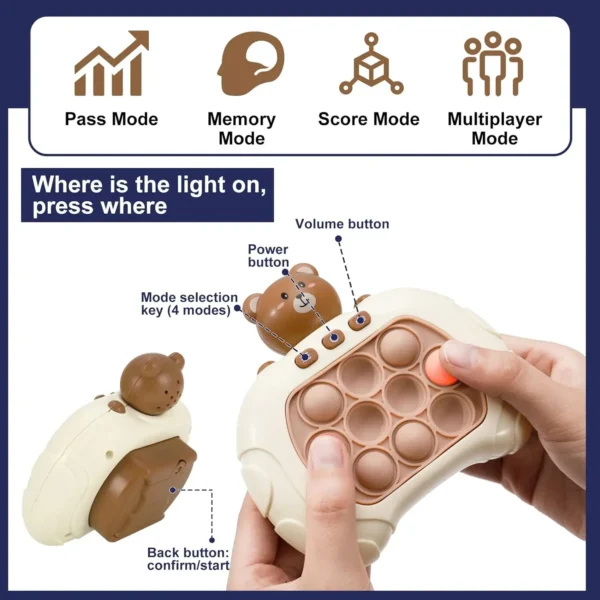 POP IT Giro Anti-Stress Push Game, Anti-Stress, Ansiedade Brinquedos - Image 5