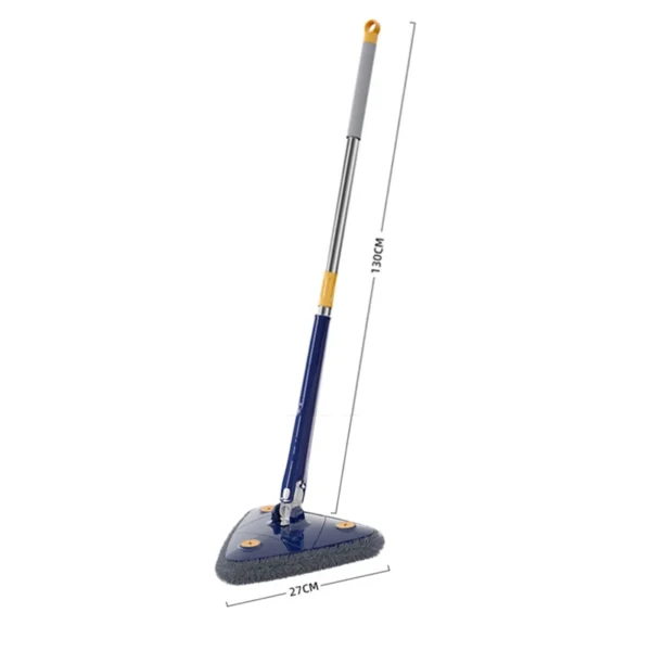 Esfregão Triangulo Mop De Limpeza Ajustável Giratória 360° - Image 6