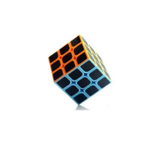 Cubo Mágico Profissional 3x3x3 Fanxin Black Carbon - Image 4