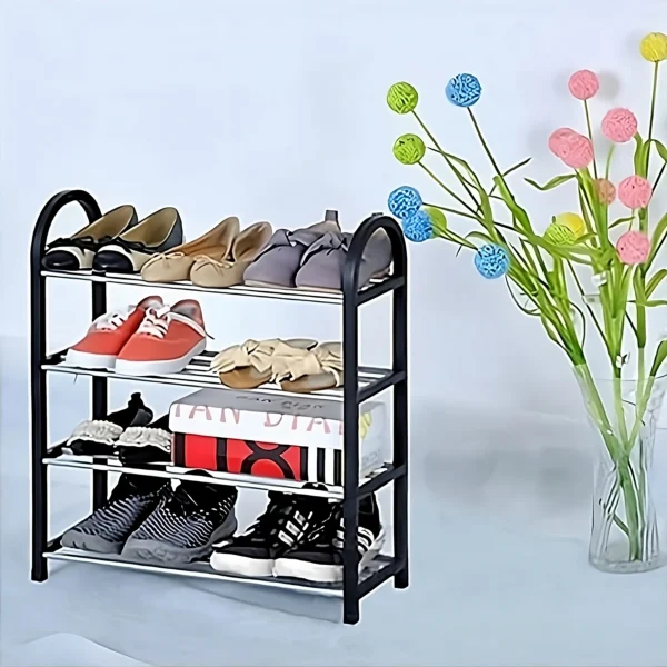 Sapateira Minimalista Resistente Ajustável para Armário Casa Quarto Apartamento Organizador - Envio Rápido para todo o Brasil