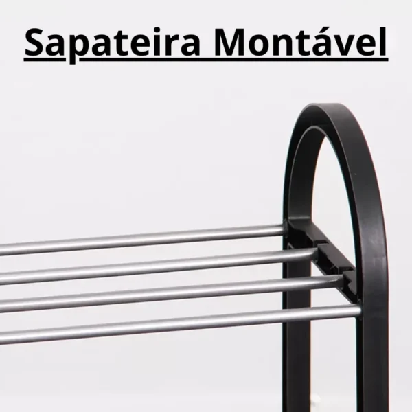 Sapateira Minimalista Resistente Ajustável para Armário Casa Quarto Apartamento Organizador - Envio Rápido para todo o Brasil - Image 4
