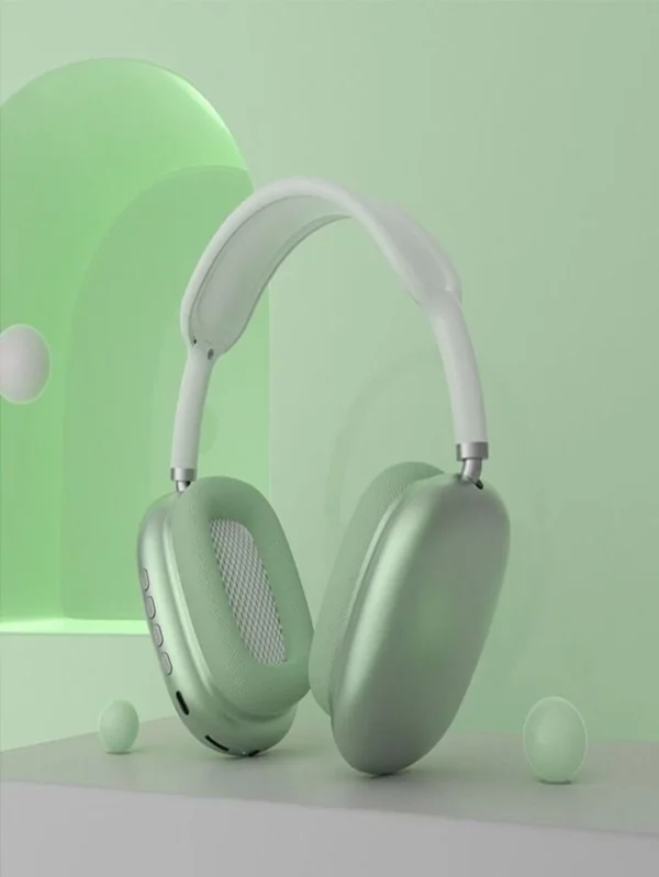 P9 sem fio bluetooth fones de ouvido com microfone com cancelamento de ruído fones de ouvido estéreo som esportes jogos suporta - Image 5