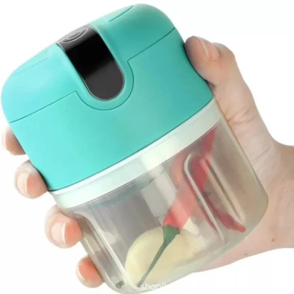 DAFUSHOP Mini Processador Triturador Sem Fio Elétrico 250ML De Alimentos Para Legumes Alho Gengibre - Image 2