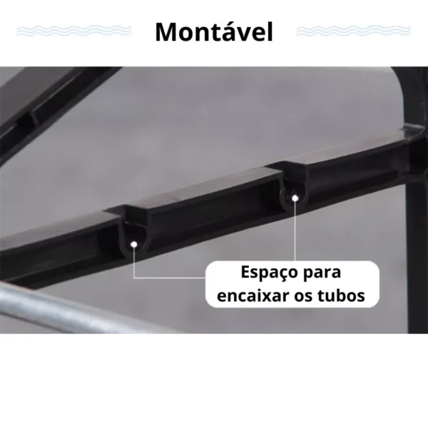 Sapateira Minimalista Resistente Ajustável para Armário Casa Quarto Apartamento Organizador - Envio Rápido para todo o Brasil - Image 2