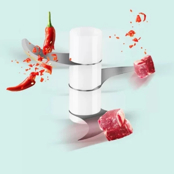 DAFUSHOP Mini Processador Triturador Sem Fio Elétrico 250ML De Alimentos Para Legumes Alho Gengibre - Image 5