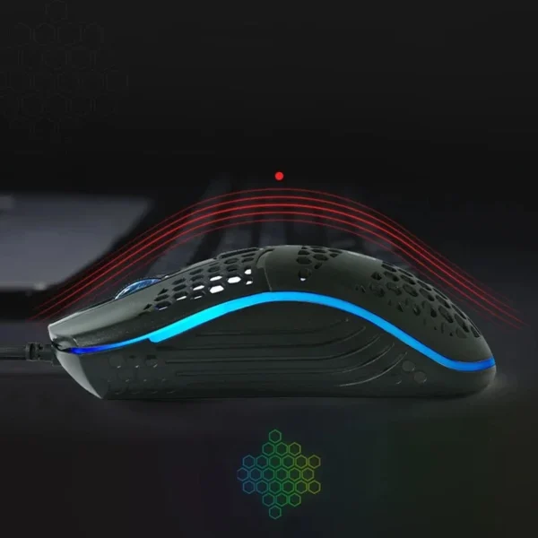 Mouse USB RGB para computador, Notebook OLED, OLED - Image 3