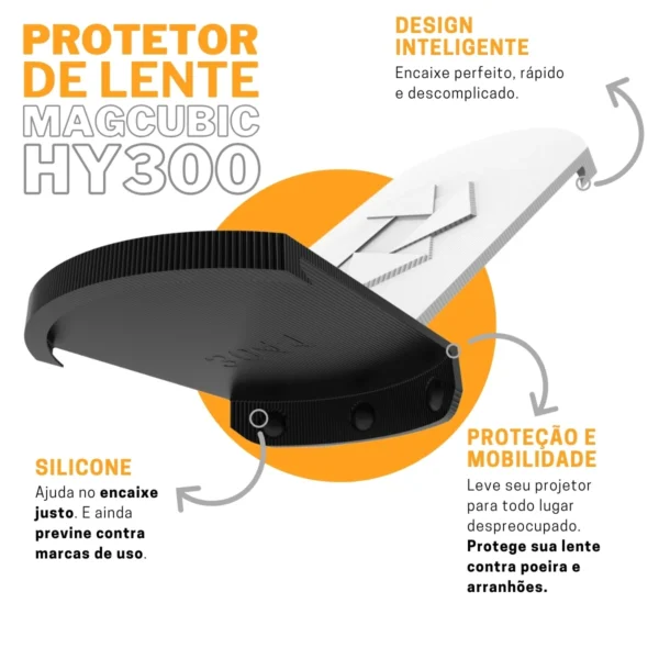 Protetor de Lente para Transporte de Projetor Compatível Salange HY300 e Magcubic Transpeed - Image 2