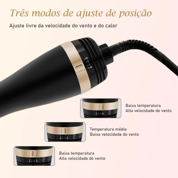 127/220v pente quente elétrico，escova secadora e alisadora，prancha de cabelo profissional，secador de cabelo. - Image 4