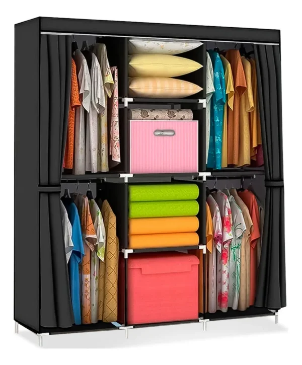 Guarda Roupa Dobrável Organizador Cabideiro - Alta Qualidade
