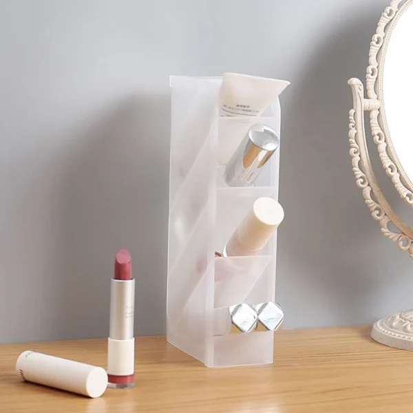 Organizador De Mesa Porta Caneta Lapis Treco Plastico Multiuso Escritório Home Office - Image 4