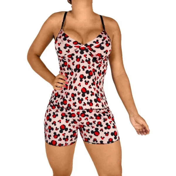 Baby Doll Pijama Feminino Conjunto Roupa de Dormir - Image 5