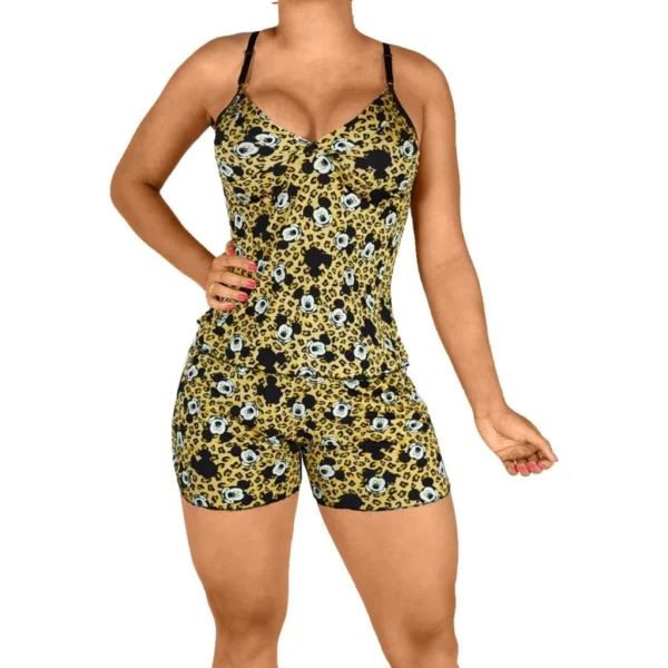 Baby Doll Pijama Feminino Conjunto Roupa de Dormir - Image 6