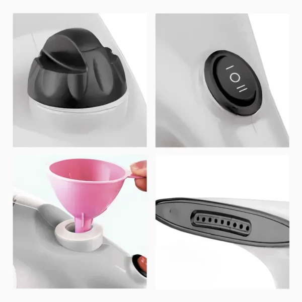 Ferro a Vapor 4 em 1 Para Roupas Domésticas e Cuidados Facia - Image 4