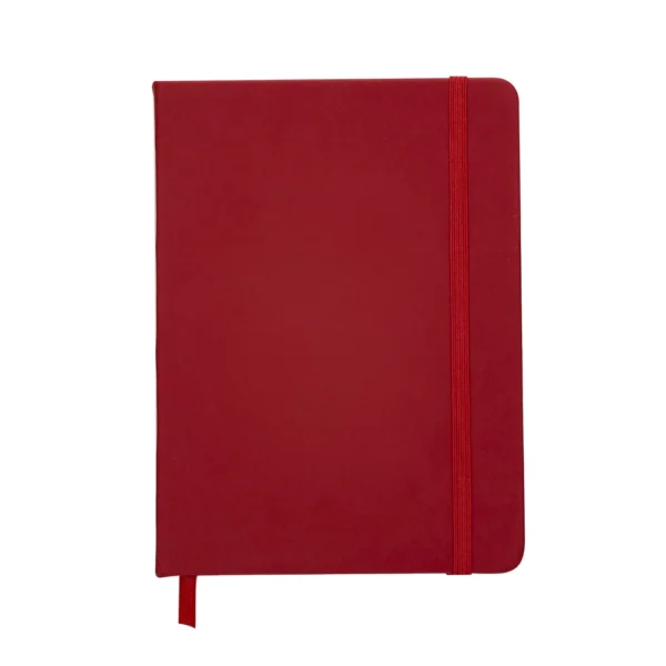 KIT 02 Caderneta Moleskine Emborrachada Com Folhas Pautadas e Marca Páginas - Image 5