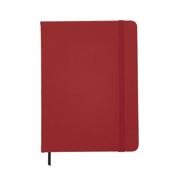 KIT 02 Caderneta Moleskine Emborrachada Com Folhas Pautadas e Marca Páginas - Image 6