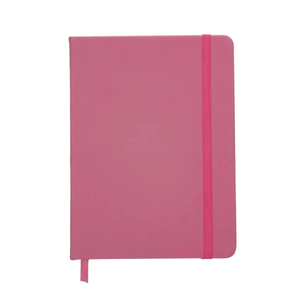 KIT 02 Caderneta Moleskine Emborrachada Com Folhas Pautadas e Marca Páginas - Image 4