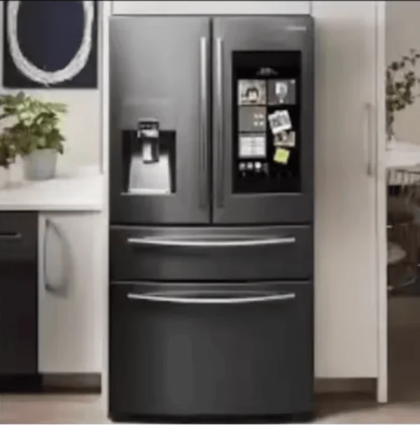 Refrigerador francês da porta com tela táctil, qualidade nova, 28 Cu ft, 4 Foor, 220V