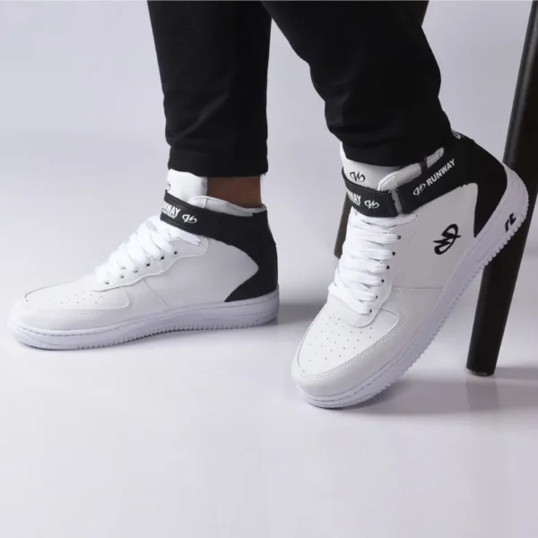 Tênis Sneaker Estilo Retrô Runway Sportwear Masculino