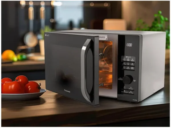 Micro-ondas AirFryer 4 em 1 Panasonic CD89 Black Glass 30L - 110V - Image 3