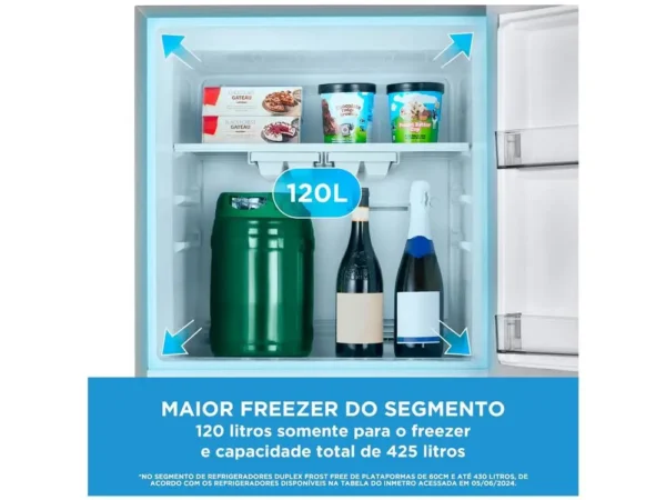 Geladeira/Refrigerador Midea Frost Free Duplex 425L MD-RT572EVD462 - 220V - Image 6