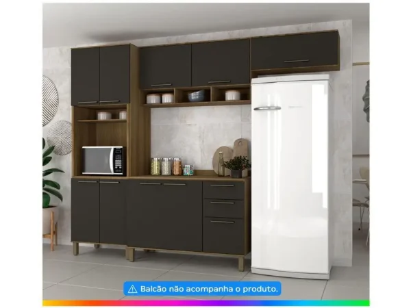Cozinha Compacta Luciane Suíça 7 Portas - Image 3