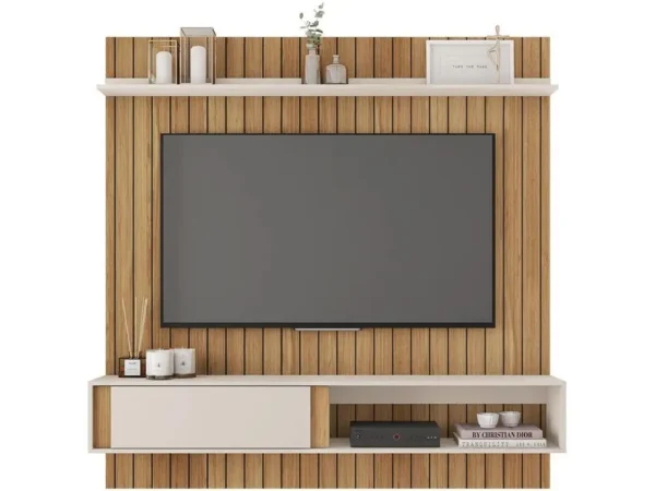 Painel para TV até 65" Caemmun Boreal 1.8 1 Prateleira - Image 3