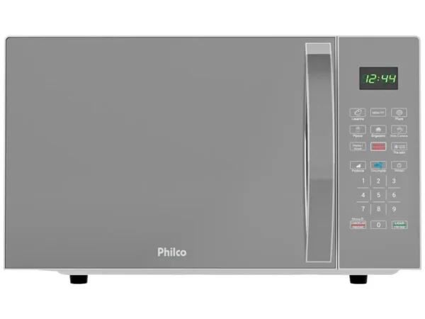 Micro-ondas Philco 33L Prata Espelhado PMO38S - 220V