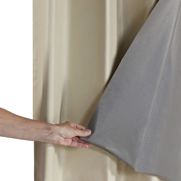 Cortina Blackout PVC 2,80 m x 2,30 m - Bege - Image 2
