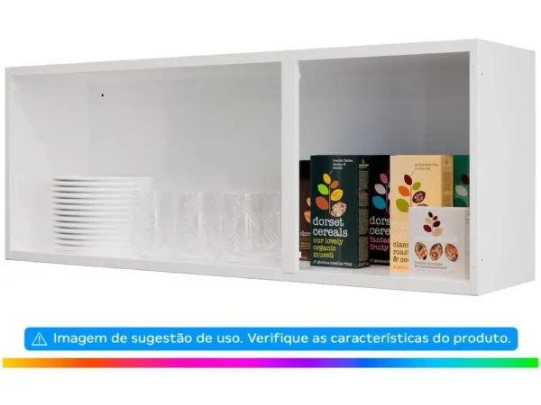 Armário de Cozinha Aéreo Itatiaia Rose ARM-105 3 Portas 105x40cm - Image 4