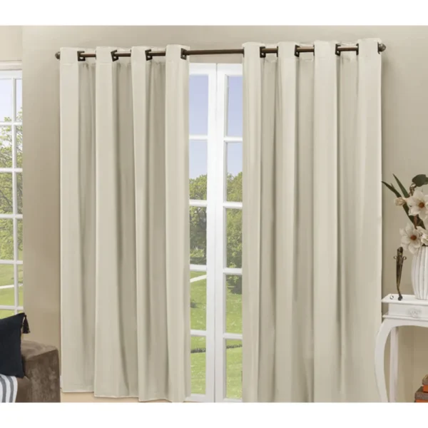 Cortina Blackout PVC 2,80 m x 2,30 m - Bege - Image 3