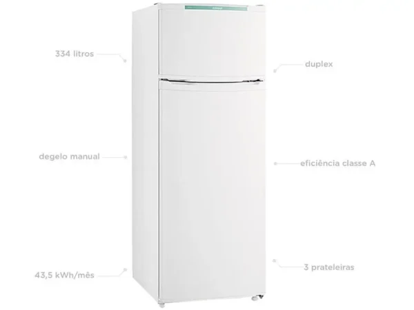 Geladeira/Refrigerador Consul Cycle Defrost Duplex - 220V - Image 3