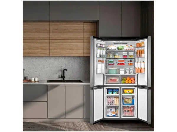 Geladeira/Refrigerador Midea Smart Frost Free French Door Prata 474L MD-RF691FGD463 Bivolt - Bivolt - Image 4