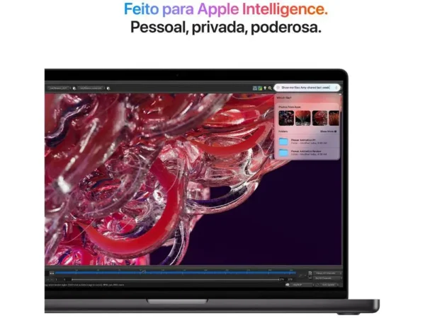 Notebook Macbook Apple Pro 16" M4 36GB RAM SSD 1TB Prateado - Image 5