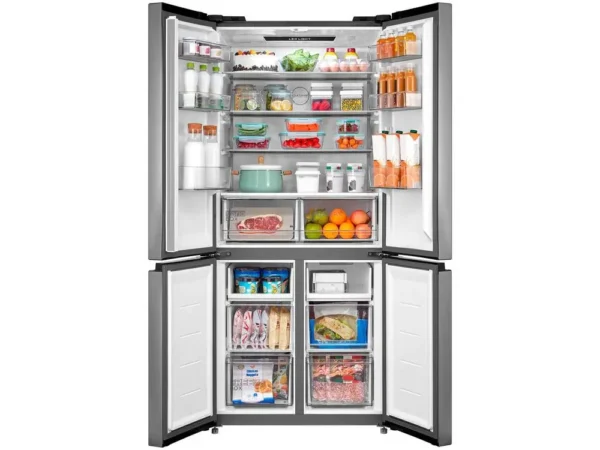 Geladeira/Refrigerador Midea Smart Frost Free French Door Prata 474L MD-RF691FGD463 Bivolt - Bivolt - Image 5