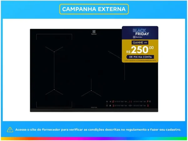 Cooktop 4 Bocas Electrolux Indução - 220V - Image 6