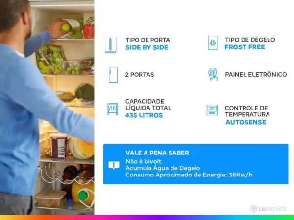 Geladeira/Refrigerador Electrolux Frost Free - 110V - Image 2