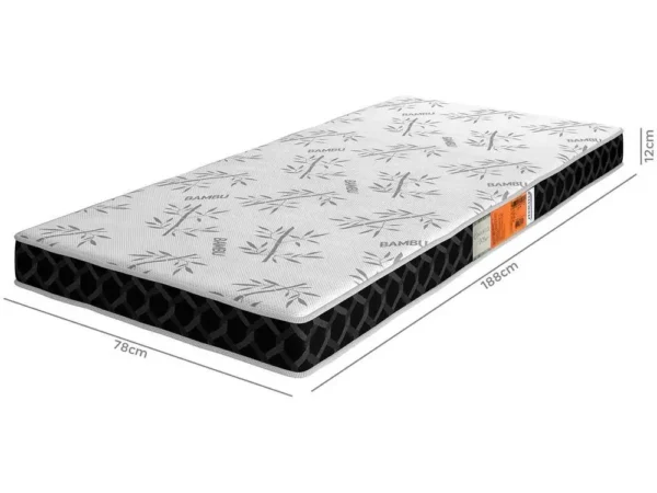 Colchão Solteiro Plumatex Espuma D-20 12x78x188cm Confortex - Image 4