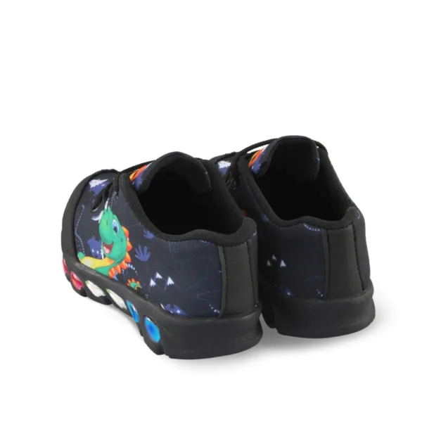 tenis de led infantil masculino dinossauro com luzinha - Image 5