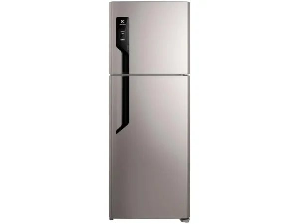 Geladeira/Refrigerador Electrolux Frost Free Duplex Inox Look 480L Efficient TF71S - 110V