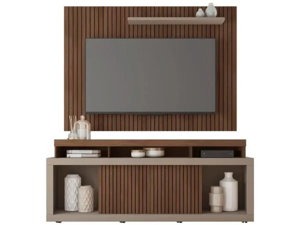 Rack para TV até 70” com Painel 1 Porta Caemmun Aegon - Image 2