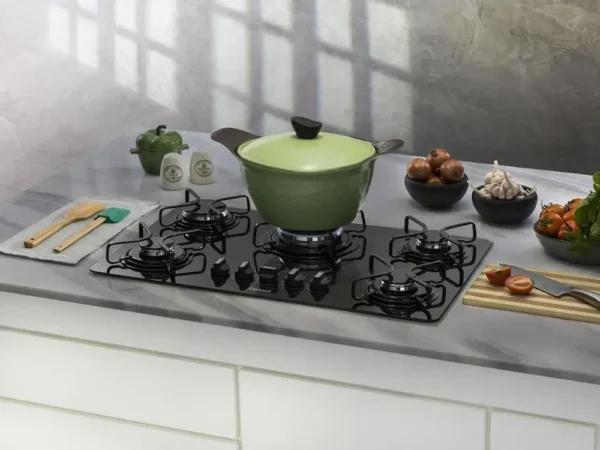 Cooktop 5 Bocas a Gás Natural e GLP Consul Vidro - Bivolt - Image 6