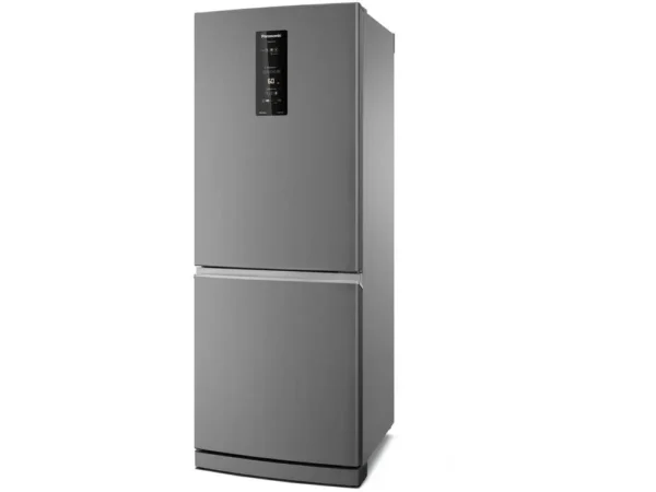 Geladeira/Refrigerador Panasonic Frost Free Duplex Inverse Aço Escovado 460L NR-BB64PV1X - 110V - Image 5
