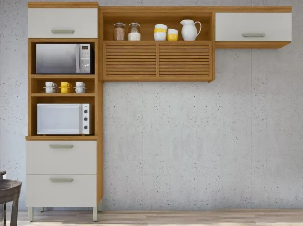 Cozinha Compacta Nesher Realeza Nicho para - Image 4