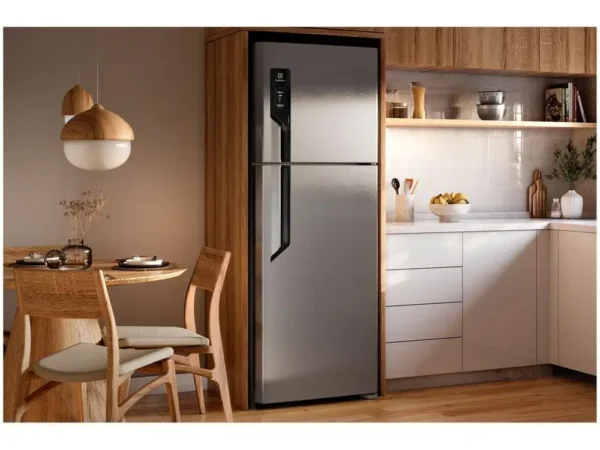 Geladeira/Refrigerador Electrolux Frost Free Duplex Inox Look 480L Efficient - 220V - Image 2