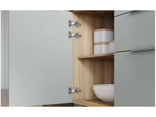 Cozinha Completa Nesher Duquesa 100% MDF com Balcão 5 Portas 4 Gavetas - Image 6