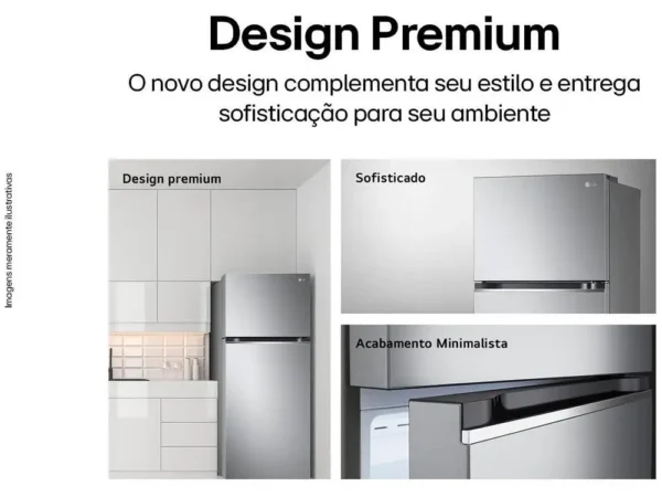 Geladeira/Refrigerador LG Frost Free 395L Duplex - 220V - Image 5