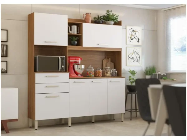Cozinha Compacta Demóbile Select com Balcão