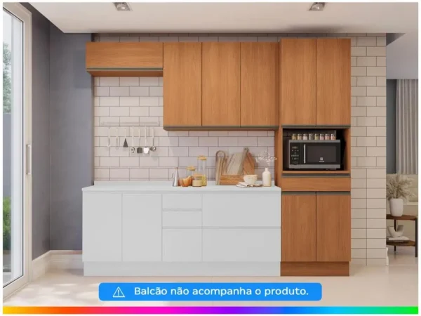 Cozinha Modulada Kappesberg Maxxi 8 Portas 1 Gaveta - Image 2