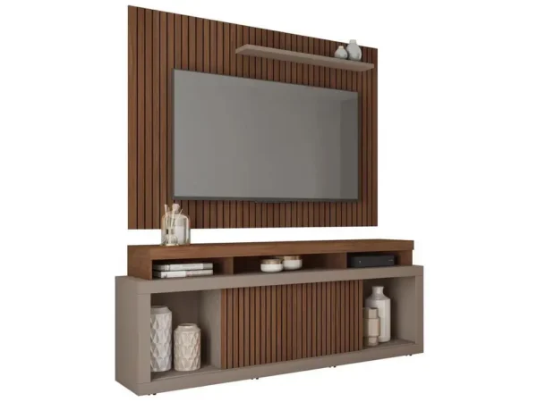 Rack para TV até 70” com Painel 1 Porta Caemmun Aegon - Image 4
