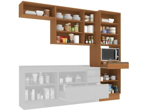 Cozinha Modulada Kappesberg Maxxi 8 Portas 1 Gaveta - Image 3